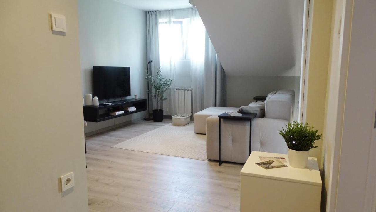 Petite Grey Apartment With Free Private Parking Zagreb Eksteriør billede